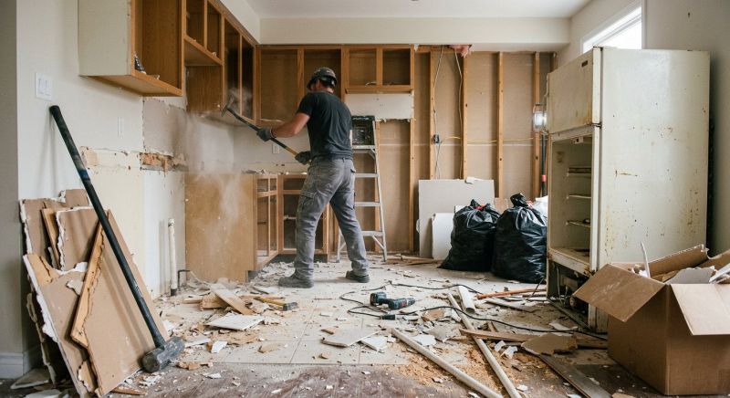 Closet Demolition in Frederick, MD