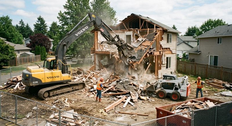Home Demolition Service in Sacramento, CA