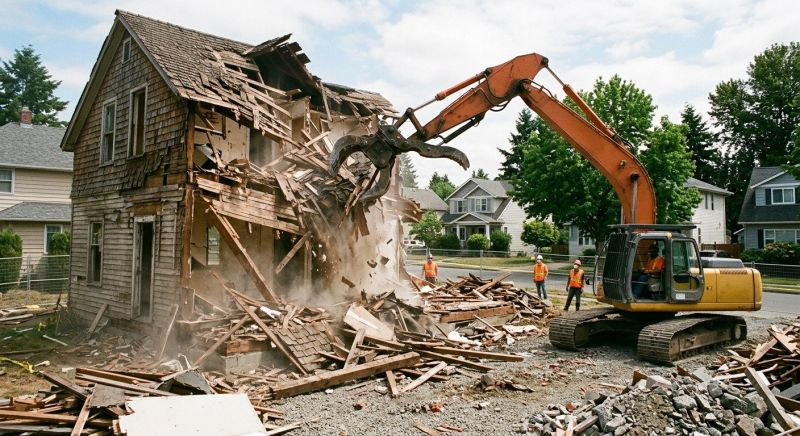 House Wrecking in Roseville, CA