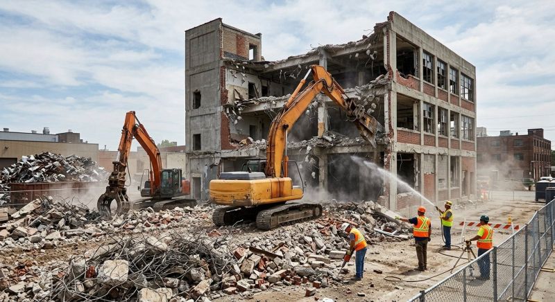 Commercial Building Removal in Katy, TX