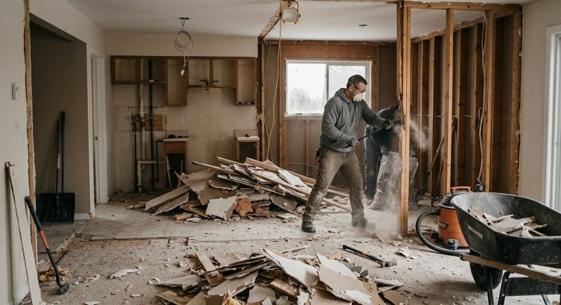 Drywall Removal in Bergen County, NJ