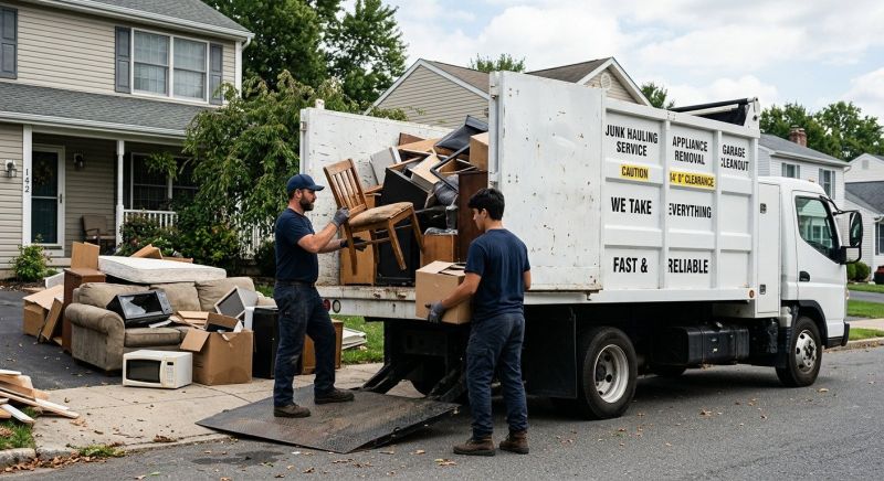 Garage Junk Removal in Charlotte, NC