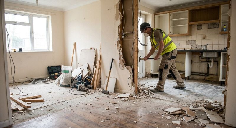 Interior Wall Demolition in Sacramento, CA