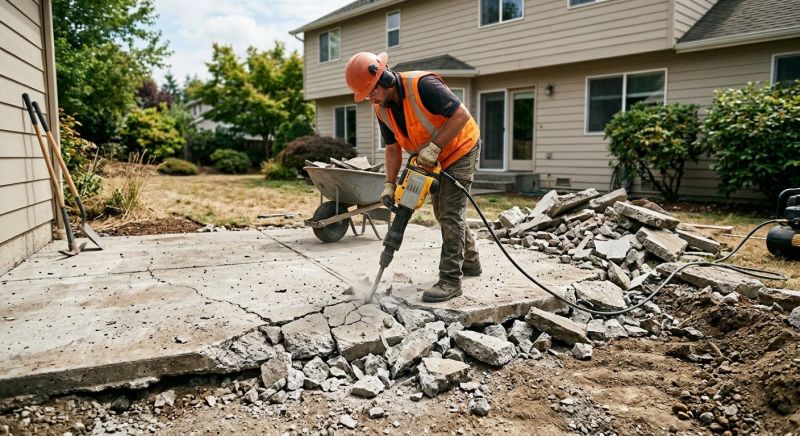 Slab Removal in Bergen County, NJ